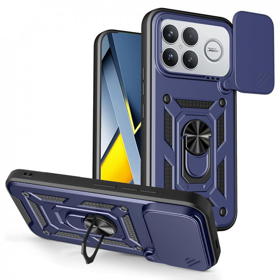 Techsuit CamShield Series Xiaomi Poco F8 Ultra Blue