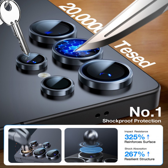 Torras Lensguard Camera Protector Samsung Galaxy S26 Ultra Black Torras Lensguard Camera Protector Samsung Galaxy S26 Ultra Black