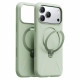 Torras QPRO Silicone Series iPhone 17 Pro Matcha Green Torras QPRO Silicone Series iPhone 17 Pro Matcha Green