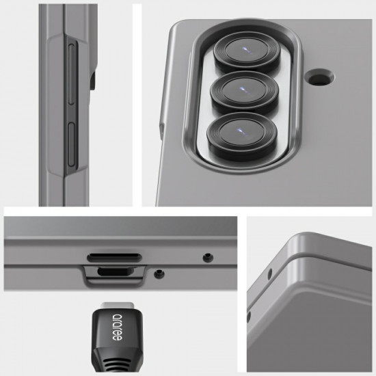 Case Araree Aero Flex M MagSafe Qi2 for Samsung Galaxy Z Fold7 navy Case Araree Aero Flex M MagSafe Qi2 for Samsung Galaxy Z Fold7 navy