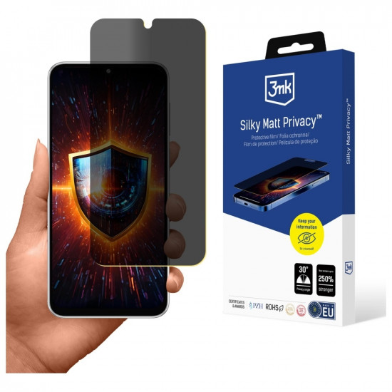 3MK Silky Matt Privacy Screen Protector for Samsung Galaxy M36