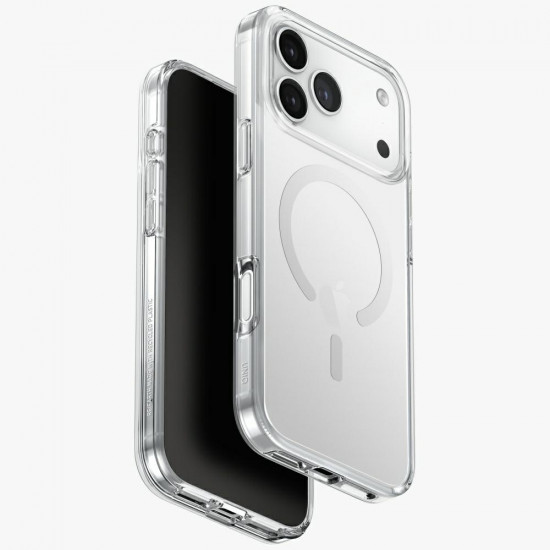 UNIQ Clario Case for iPhone 17 Pro Max Magclick Charging Transparent UNIQ Clario Case for iPhone 17 Pro Max Magclick Charging Transparent