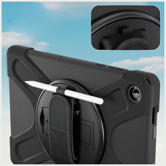 Case 4smarts Rugged Case Grip for Samsung Galaxy Tab A11+ black