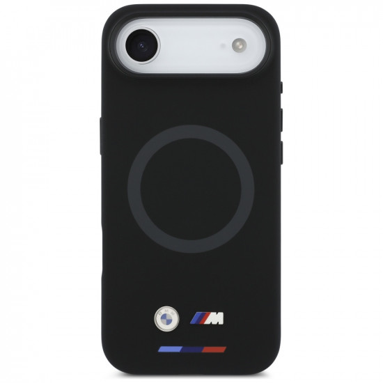 BMW M Silicon Logo MagSafe Case for iPhone Air Black