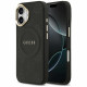 Case Guess Peony Hot Stamp MagSafe for iPhone 17 black Case Guess Peony Hot Stamp MagSafe for iPhone 17 black