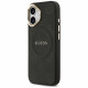 Case Guess Peony Hot Stamp MagSafe for iPhone 17 black Case Guess Peony Hot Stamp MagSafe for iPhone 17 black