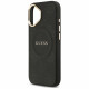 Case Guess Peony Hot Stamp MagSafe for iPhone 17 black Case Guess Peony Hot Stamp MagSafe for iPhone 17 black