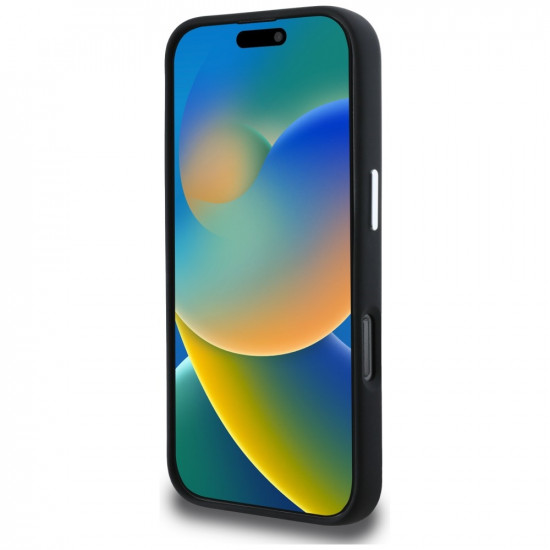 Case Karl Lagerfeld Silicone Karl Sketch MagSafe for iPhone 16 Pro Max black