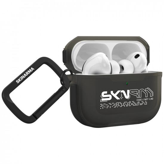 Case Skinarma Kinzoku for AirPods Pro 3 smoke