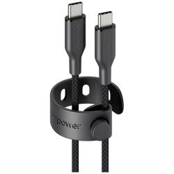 Cable empower by PanzerGlass Racing 60W USB-C to USB-C 1.2m black Cable empower by PanzerGlass Racing 60W USB-C to USB-C 1.2m black