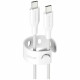 Cable empower by PanzerGlass Racing 60W USB-C to USB-C 2m silver-white