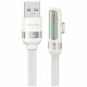 Cable USAMS US-SJ651 USB-A/USB-C white