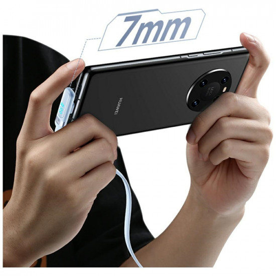 Cable USAMS US-SJ651 USB-A/USB-C white