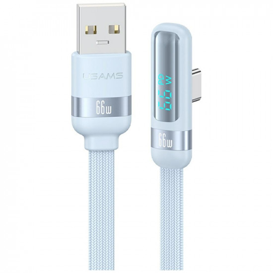 Cable USAMS US-SJ651 USB-A/USB-C blue