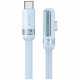 Cable USAMS US-SJ653 PD 100W USB-C/USB-C blue Cable USAMS US-SJ653 PD 100W USB-C/USB-C blue
