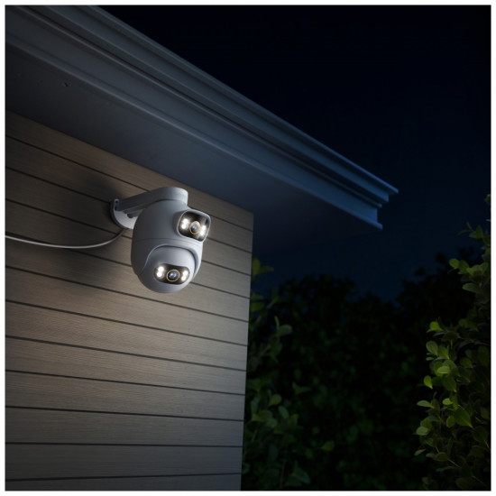 Imilab EC6 Dual Outdoor 3K+3K WiFi Plug-in Spotlight Camera white