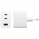 Empower by PanzerGlass Turbo 70W Wall Charger 2x USB-C USB-A Silver-White Empower by PanzerGlass Turbo 70W Wall Charger 2x USB-C USB-A Silver-White