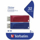 Pendrive Verbatim Slider 32GB 2pcs red/navy blue 49327 Pendrive Verbatim Slider 32GB 2pcs red/navy blue 49327