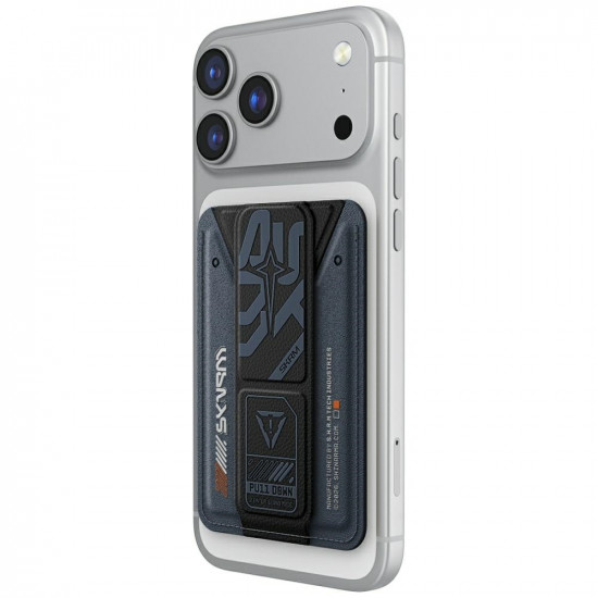 Wallet Skinarma Kado Aegis Magnetic Cardholder Grip Stand navy