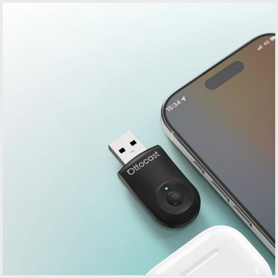 Ottocast CA505-T Mini Bluetooth car transmitter black