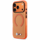 BMW M IML Metal Logos MagSafe Case for iPhone 17 Pro Orange
