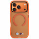 BMW M IML Metal Logos MagSafe Case for iPhone 17 Pro Orange