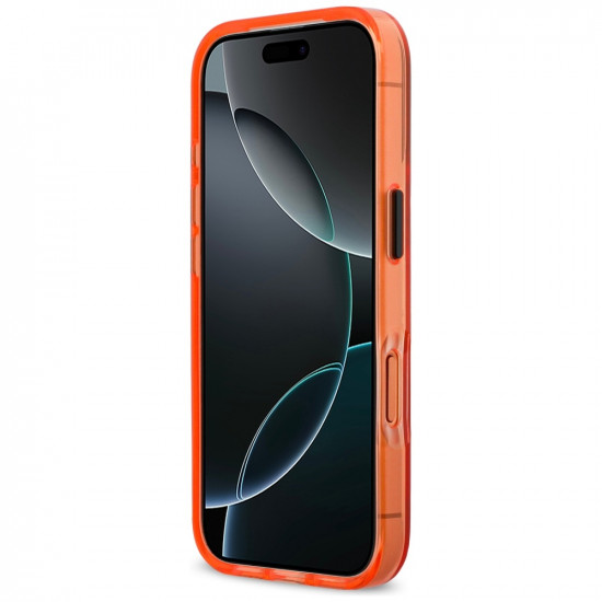 BMW M IML Metal Logos MagSafe Case for iPhone 17 Pro Orange