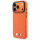 Case BMW M Metal Logo MagSafe for iPhone 17 Pro Max orange Case BMW M Metal Logo MagSafe for iPhone 17 Pro Max orange