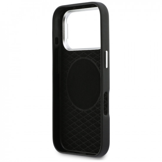 BMW M Sign Metal Logo MagSafe Case for iPhone 17 Pro Black