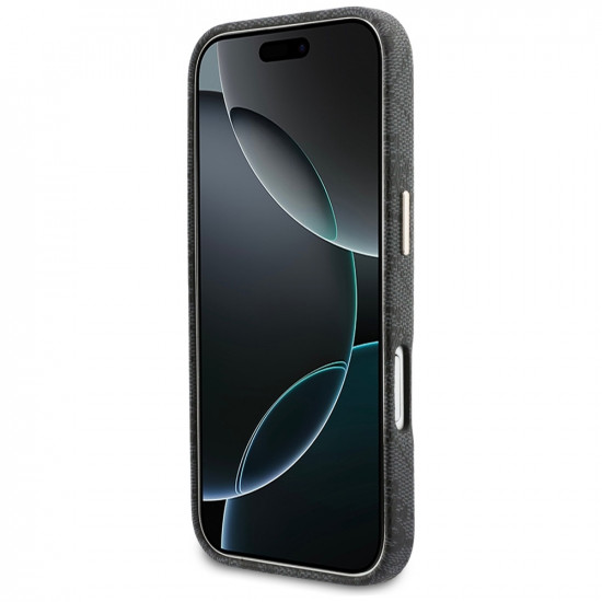 Case Guess 4G Script MagSafe for iPhone 17 black Case Guess 4G Script MagSafe for iPhone 17 black