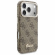 Case Guess 4G Script MagSafe for iPhone 17 Pro brown