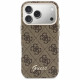 Case Guess 4G Script MagSafe for iPhone 17 Pro Max brown