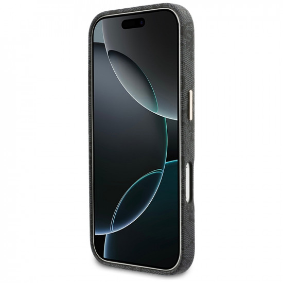 Case Guess 4G Script MagSafe for iPhone 17 Pro Max black