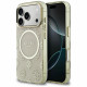 Guess IML Peony Dot MagSafe Case for iPhone 17 Pro Beige