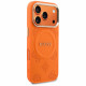 Guess Peony Hot Stamp MagSafe Case for iPhone 17 Pro Max Orange