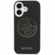 Guess Perforated 4G MagSafe case for iPhone 17 black