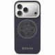 Guess Perforated 4G MagSafe case for iPhone 17 Pro Max blue