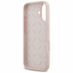 Guess Silicone Big 4G Script Case for iPhone 17 Pink