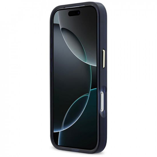 Karl Lagerfeld IML Choupettes Karl Script Logo MagSafe Case for iPhone 17 Pro Blue