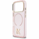 Karl Lagerfeld IML K Head Logo MagSafe Case for iPhone 17 Pro Max Pink Karl Lagerfeld IML K Head Logo MagSafe Case for iPhone 17 Pro Max Pink