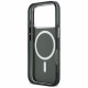 Karl Lagerfeld IML Karl &amp; Choupette Peekaboo Logo MagSafe Case for iPhone 17 Pro Black