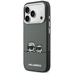 Karl Lagerfeld IML Karl & Choupette Peekaboo Logo MagSafe Case for iPhone 17 Pro Max Black Karl Lagerfeld IML Karl & Choupette Peekaboo Logo MagSafe Case for iPhone 17 Pro Max Black