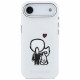 Karl Lagerfeld Karl &amp; Choupette Back MagSafe Case for iPhone Air Clear