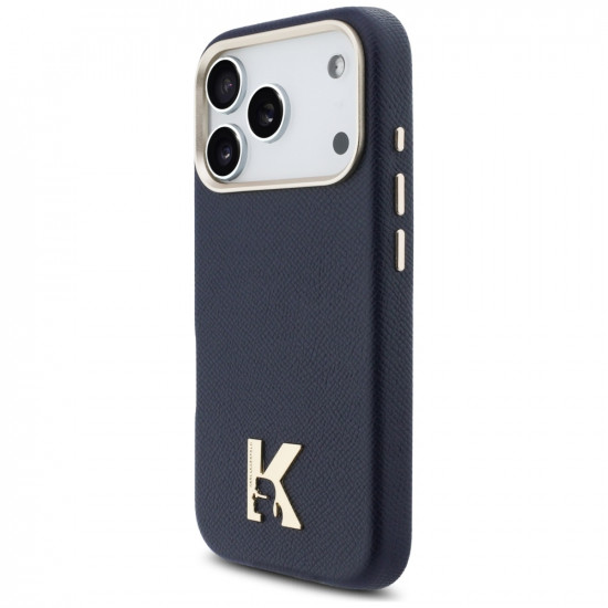 Case Karl Lagerfeld Karl Head Logo MagSafe for iPhone 17 Pro Max blue Case Karl Lagerfeld Karl Head Logo MagSafe for iPhone 17 Pro Max blue