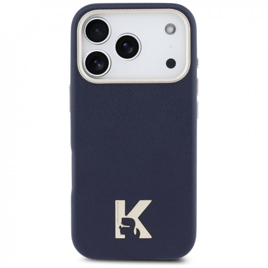 Case Karl Lagerfeld Karl Head Logo MagSafe for iPhone 17 Pro Max blue Case Karl Lagerfeld Karl Head Logo MagSafe for iPhone 17 Pro Max blue