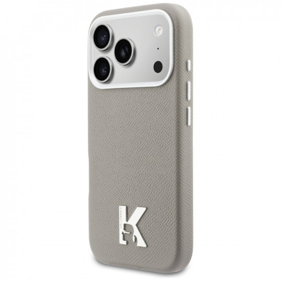 Case Karl Lagerfeld Karl Head Logo MagSafe for iPhone 17 Pro gray