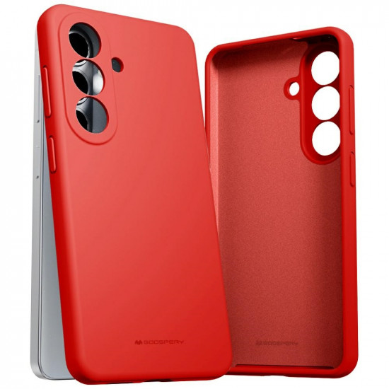 Case Mercury Silicone for Samsung Galaxy S26 red Case Mercury Silicone for Samsung Galaxy S26 red