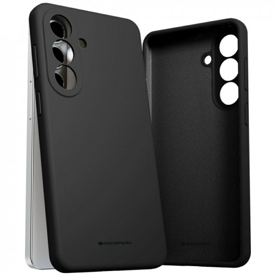 Case Mercury Silicone for Samsung Galaxy S26+ black Case Mercury Silicone for Samsung Galaxy S26+ black