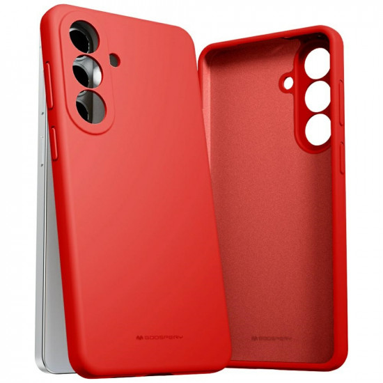 Case Mercury Silicone for Samsung Galaxy S26+ red