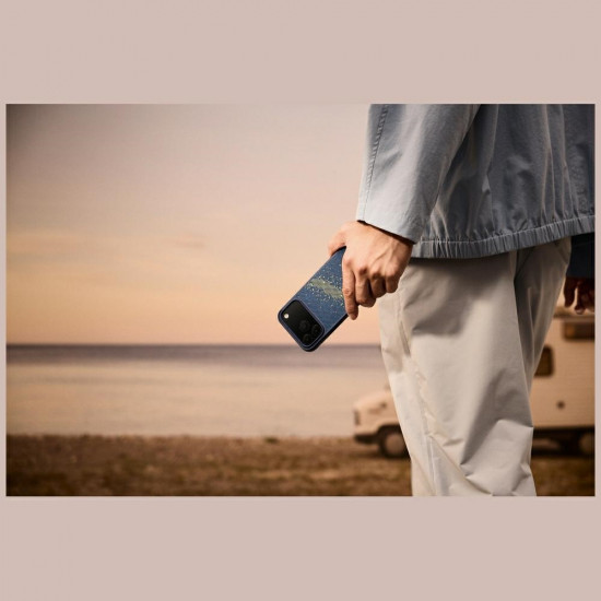 Case PITAKA StarPeak Aramid ProGuard MagSafe for iPhone 17 Pro Max milky way galaxy